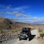 Strasse Richtung Racetrack, nördlich im Death Valley
